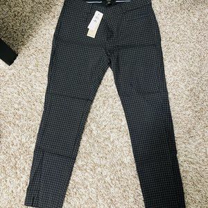 Banana Republic Sloan Crop Petite Black & Gray Brand New